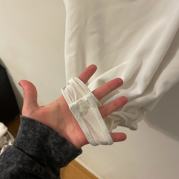 dina be White V Neck Bodysuit - Picture 6 of 8